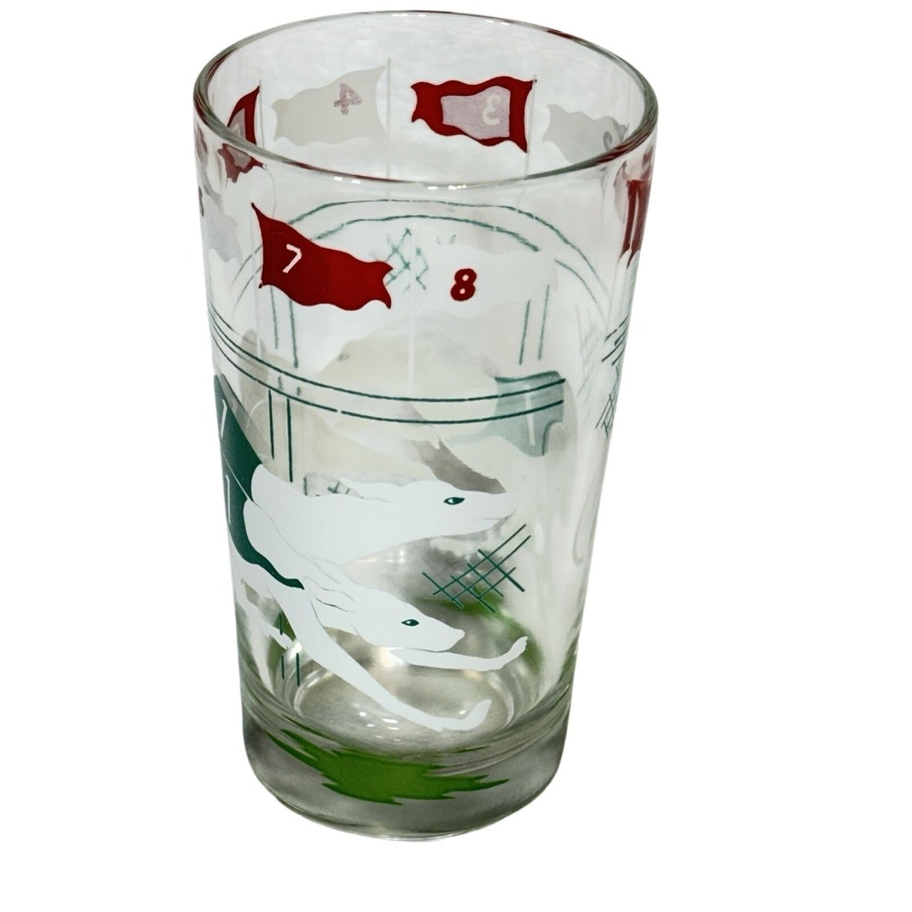 Boscul Peanut Butter Vintage Greyhound Racing Glass #1 Tumbler Swanky Swig 10 oz